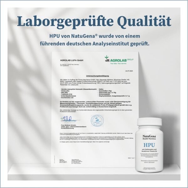 HPU-Komplex – Zink, B-Vitamine & Cholin zur Mikronährstoffversorgung bei HPU (nach Dr. Ostermann) – Bild 2