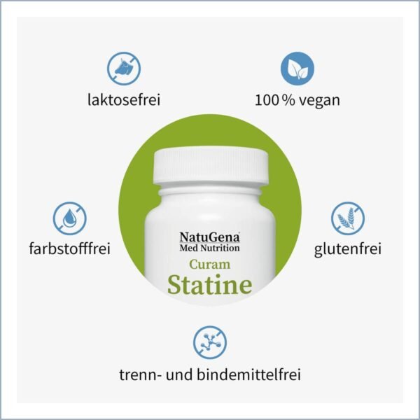 CuramStatine Komplex – Vitamine B, D3, C, E & Cholin für Energie & Nerven – Bild 4