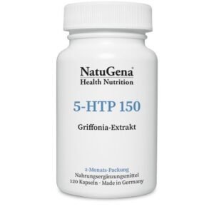 Unterstützt die Serotoninproduktion – 5-HTP Griffonia Kapseln, Vegan & Glutenfrei - Gesundheitsparadies Shop