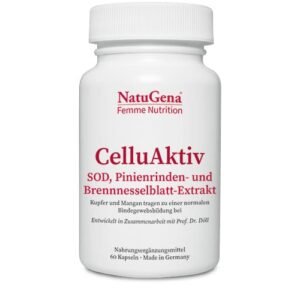 CelluAktiv Kapseln im Gesundheitsparadies-Shop - Natürliche Hautpflege mit straffender Wirkung.