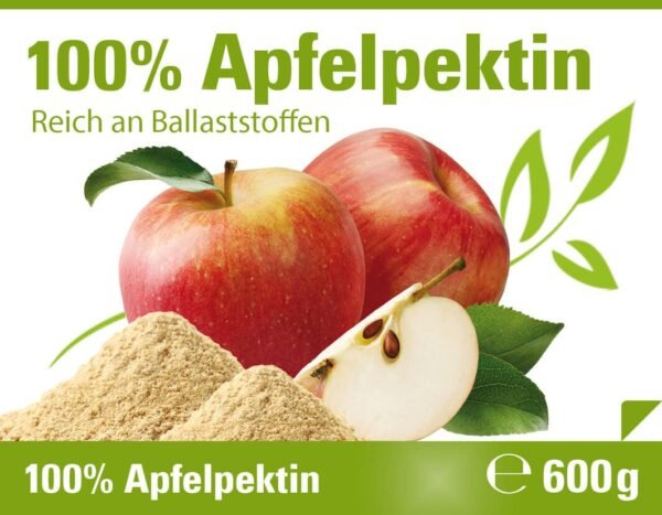 Apfelpektin Pulver Kaufen 600g Vorratsbeutel für Darmgesundheit und mehr 4