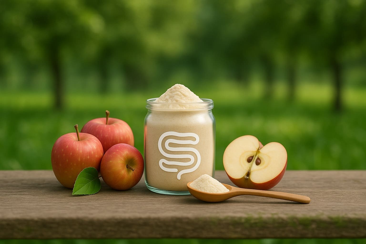 apfelpektin-wirkung-apfel-pulver-glas