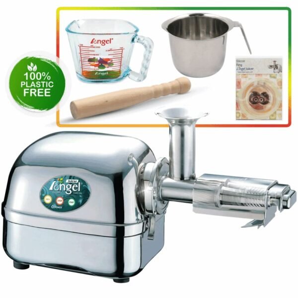 Angel-Juicer-7500-Model-2025-Slowjuicer aus Edelstahl